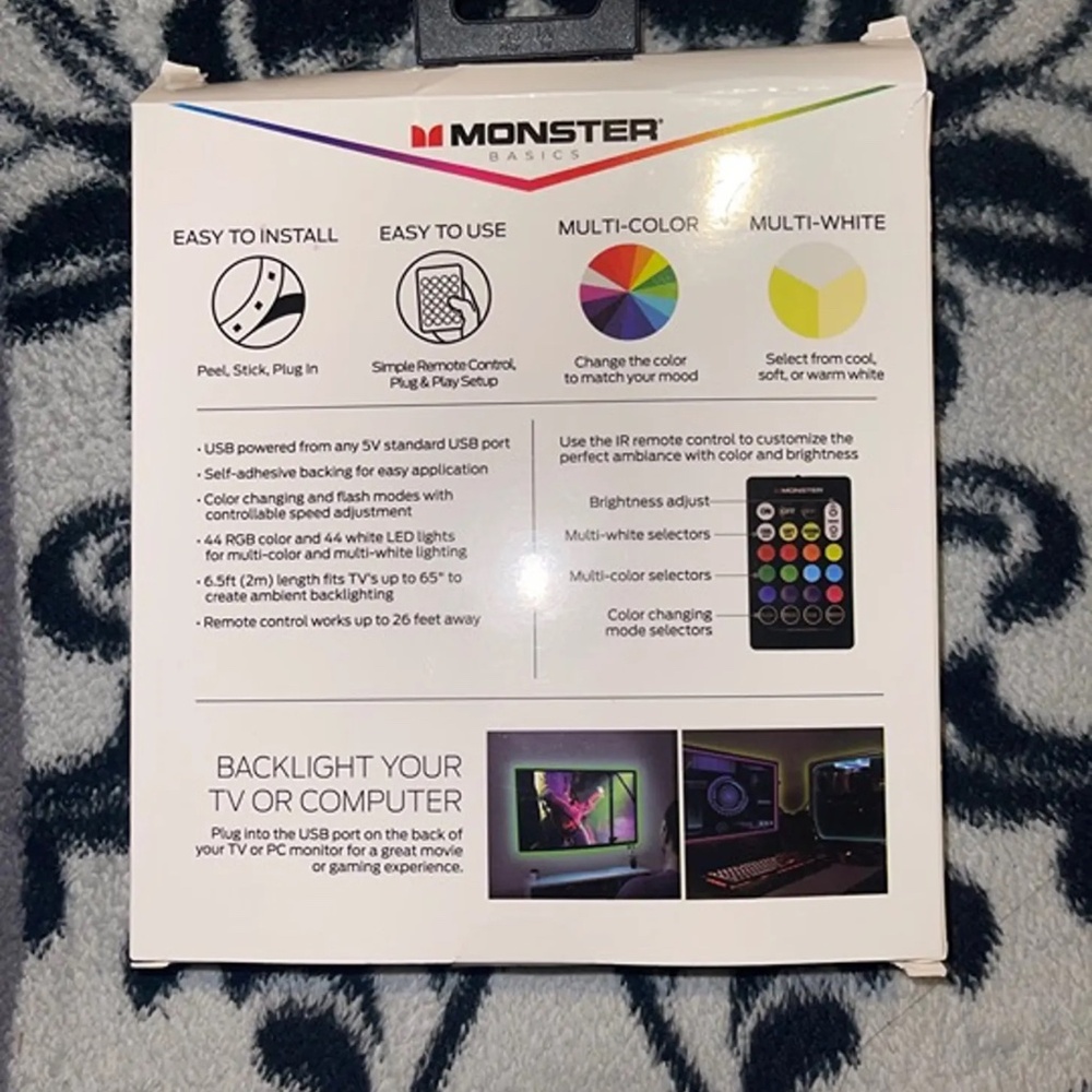 Monster 6.5 ft LED Light Strip - Picture 2 of 4